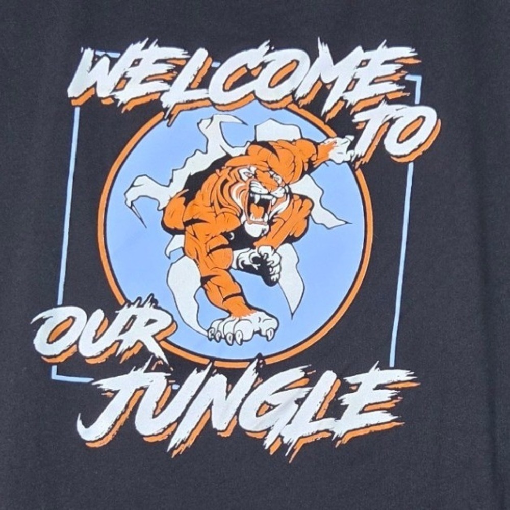 BAW T-Shirt Mens 3X Black Rumble in the Jungle Wrestling Tournament 2022 Graphic